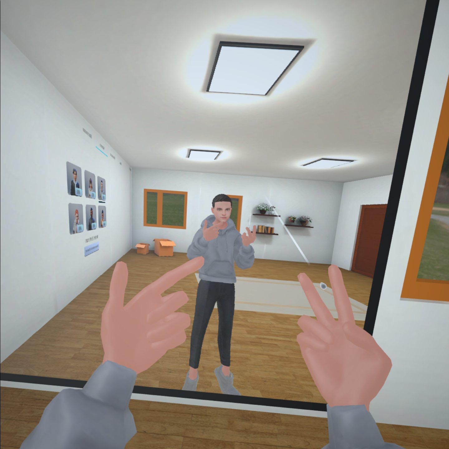 Avatar Hands Pose
